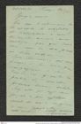 Nachlass Franz Steindachner, Brief von Alberto Perugia an Franz Steindachner (30.04.1885), Inv.Nr. 392.12, Seite 1